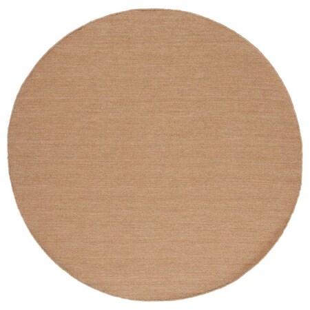 Safavieh 6 x 6 ft. Kilim 850B Hand Loomed Round Area Rug, Beige KLM850B-6R